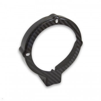 AutoMeter 5264 - TACHOMETER MOUNT, CARBON FIBER, FOR 5" ELITE PIT ROAD SPEED TACHS 4