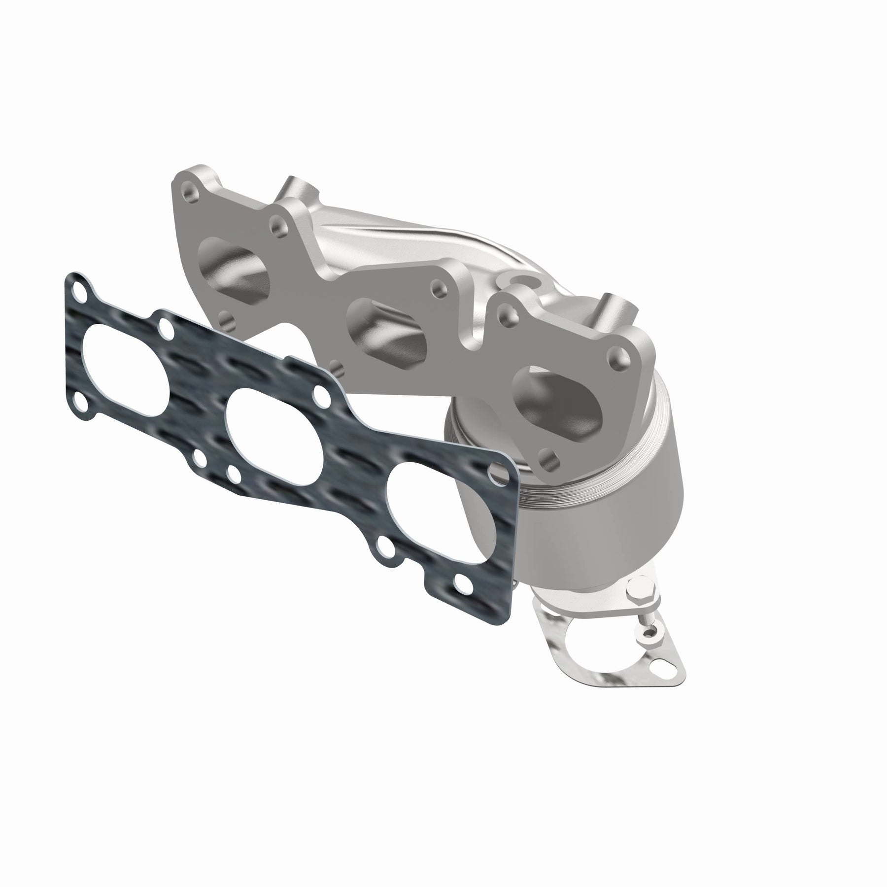 MagnaFlow Exhaust Products 52781 OEM Grade one-piece catalytic converter with integrated exhaust manifold for 2012-2021