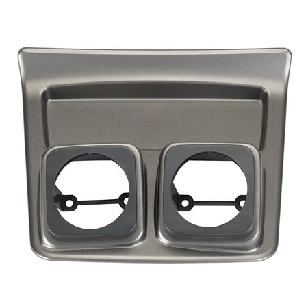 AutoMeter 5286 - GAUGE MOUNT, DIRECT FIT SHIFTER CONSOLE, DUAL, 2 1/16", CAMARO 10-15 3