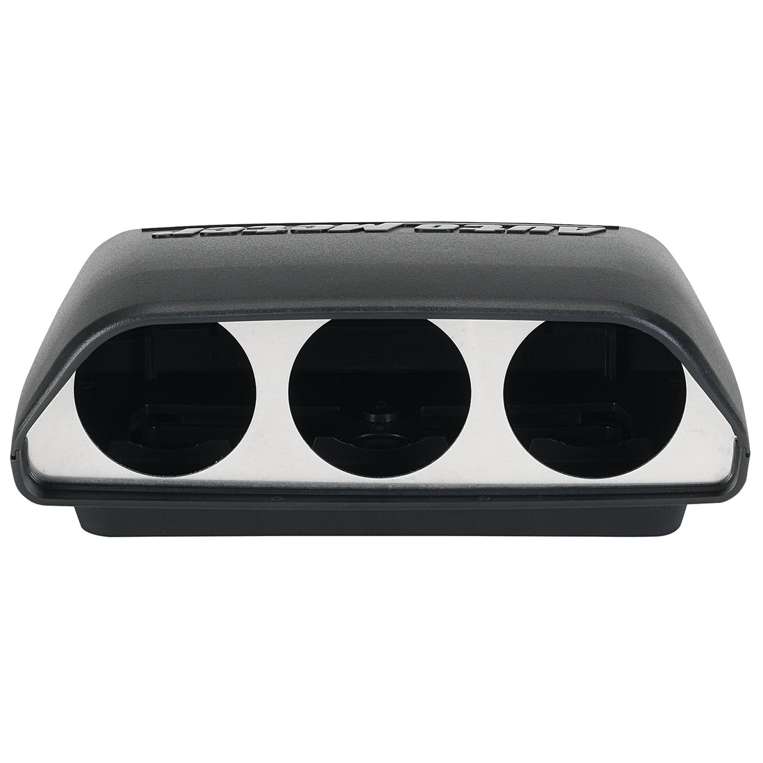 AutoMeter 5288 - GAUGE MOUNT, UNIVERSAL DASH TOP, TRIPLE, 2 1/16", BLACK 3