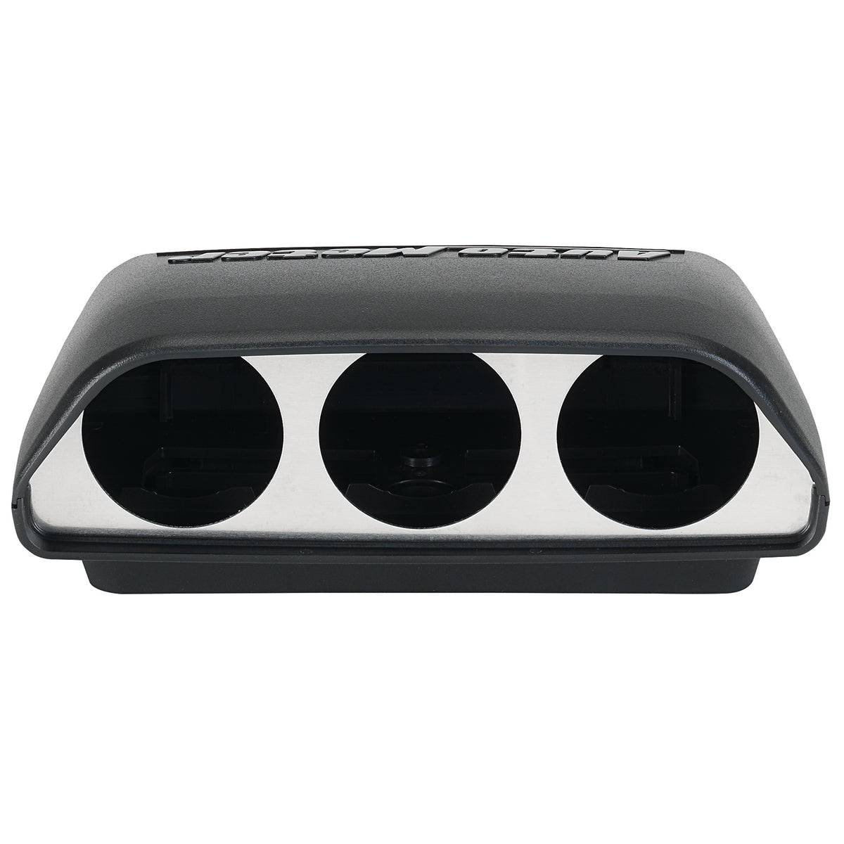 AutoMeter 5288 - GAUGE MOUNT, UNIVERSAL DASH TOP, TRIPLE, 2 1/16", BLACK 3