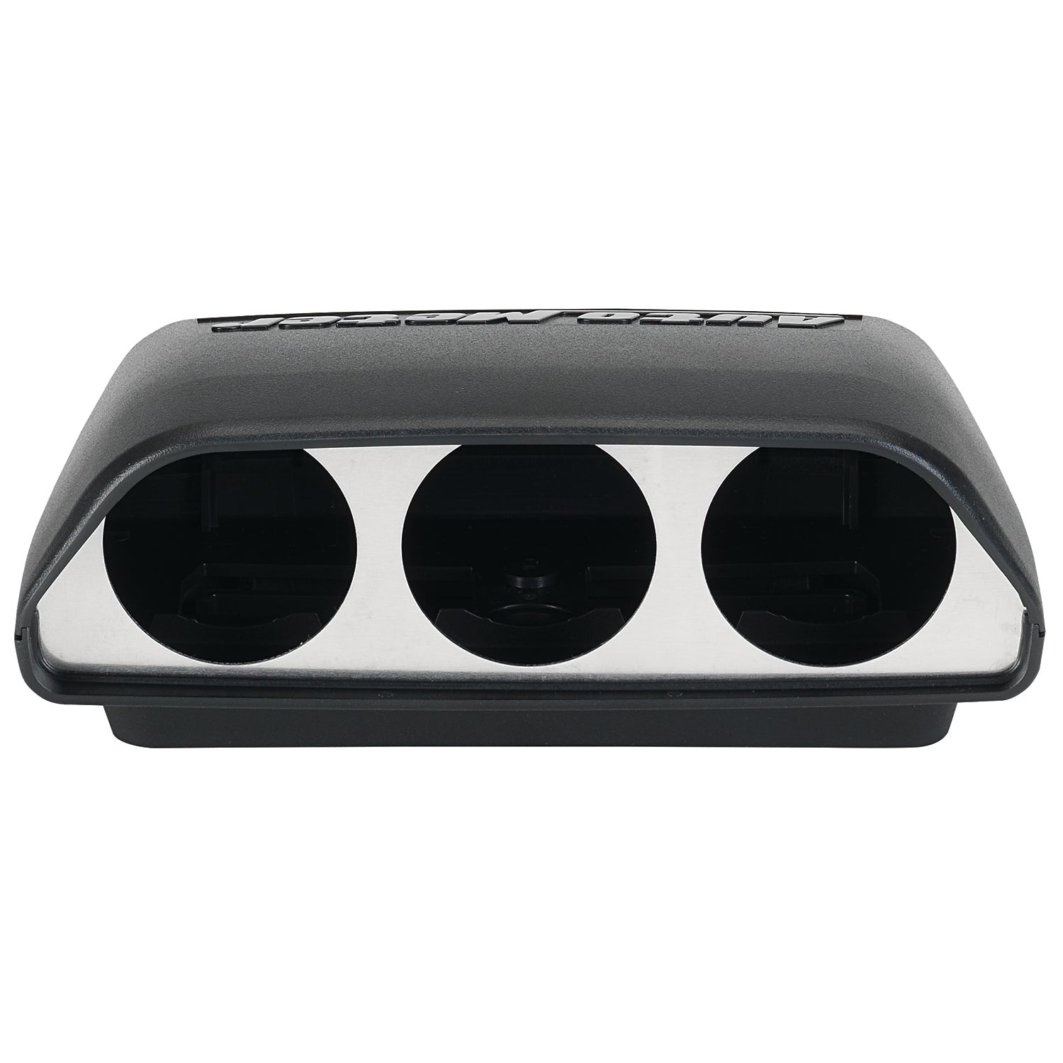 AutoMeter 5288 - GAUGE MOUNT, UNIVERSAL DASH TOP, TRIPLE, 2 1/16", BLACK 3