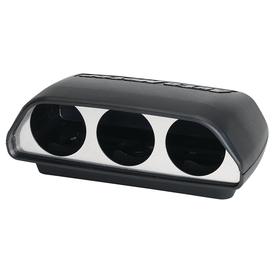 AutoMeter 5288 - GAUGE MOUNT, UNIVERSAL DASH TOP, TRIPLE, 2 1/16", BLACK 4