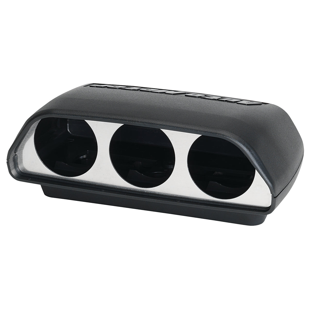 AutoMeter 5288 - GAUGE MOUNT, UNIVERSAL DASH TOP, TRIPLE, 2 1/16", BLACK 4