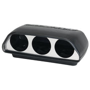 AutoMeter 5288 - GAUGE MOUNT, UNIVERSAL DASH TOP, TRIPLE, 2 1/16", BLACK 4