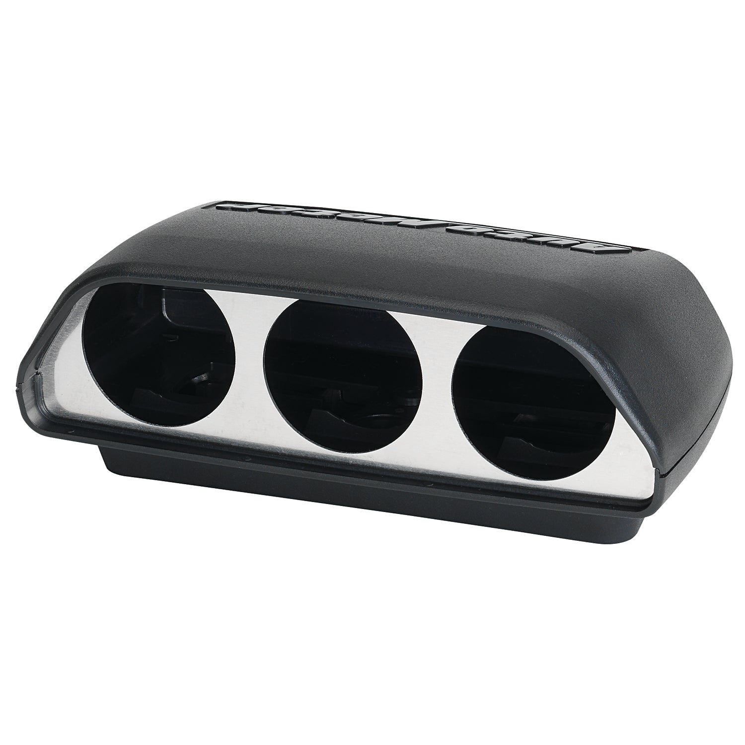AutoMeter 5288 - GAUGE MOUNT, UNIVERSAL DASH TOP, TRIPLE, 2 1/16", BLACK 4
