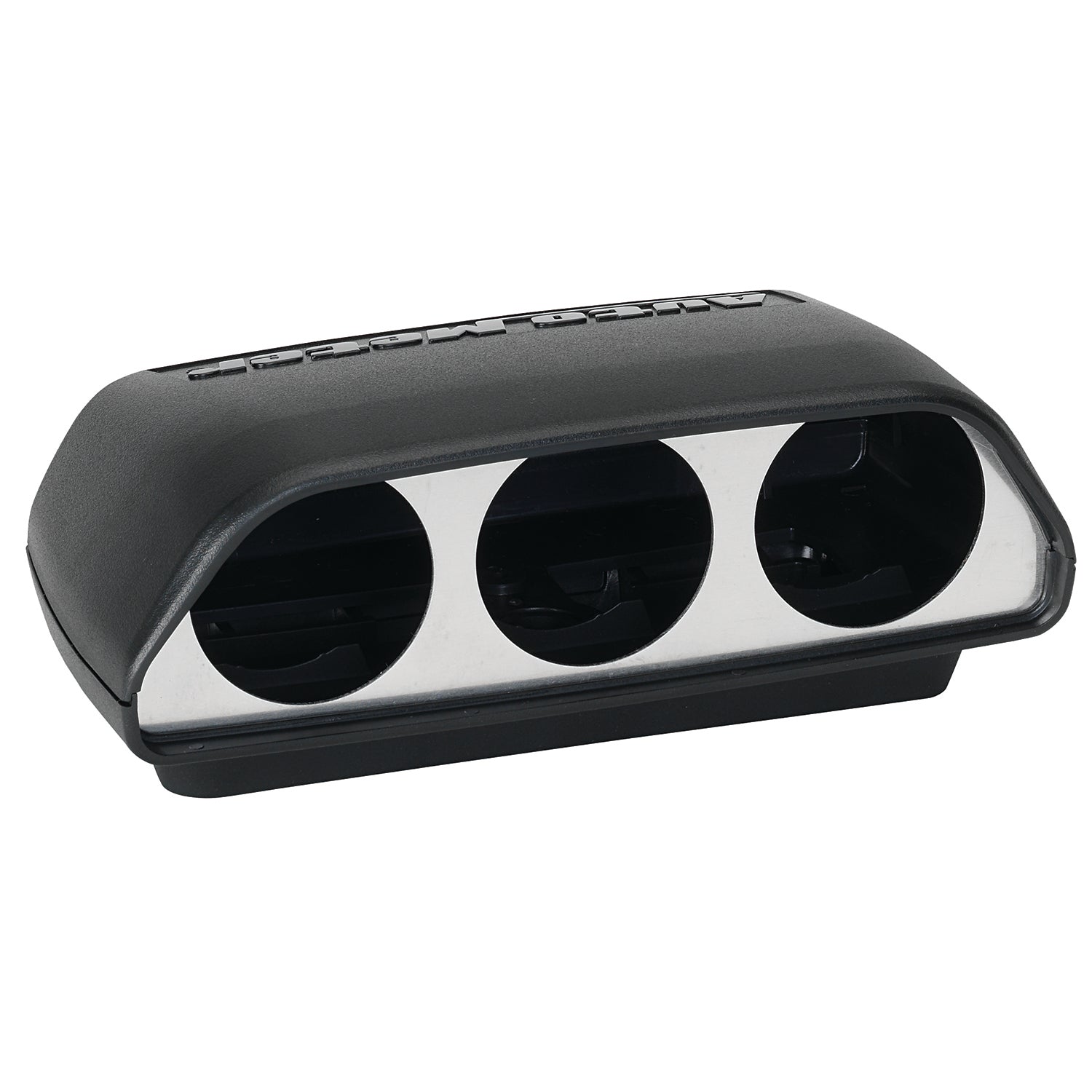 AutoMeter 5288 - GAUGE MOUNT, UNIVERSAL DASH TOP, TRIPLE, 2 1/16", BLACK 5