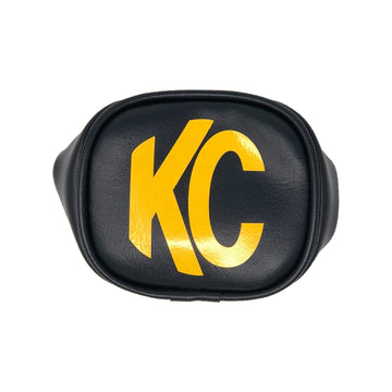 KC HiLiTES 5303 - KC Cover 3in Vinyl Black Yellow KC PR 2