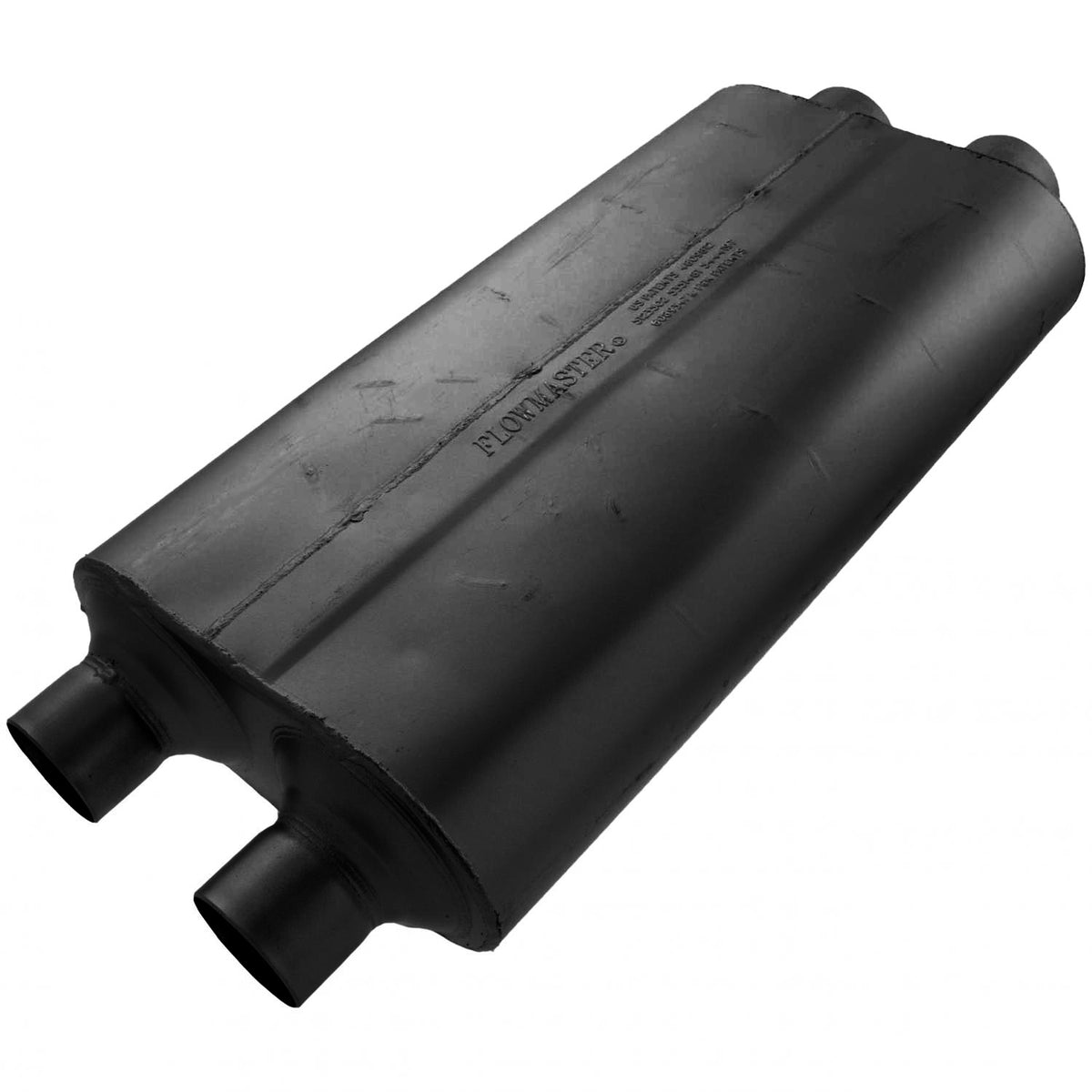 Flowmaster 530504 - 50 Series Big Block Chambered Muffler 50 Big Block 3.00 Dual In 2.50 Dual Out Mild Sound Flowmaster 1