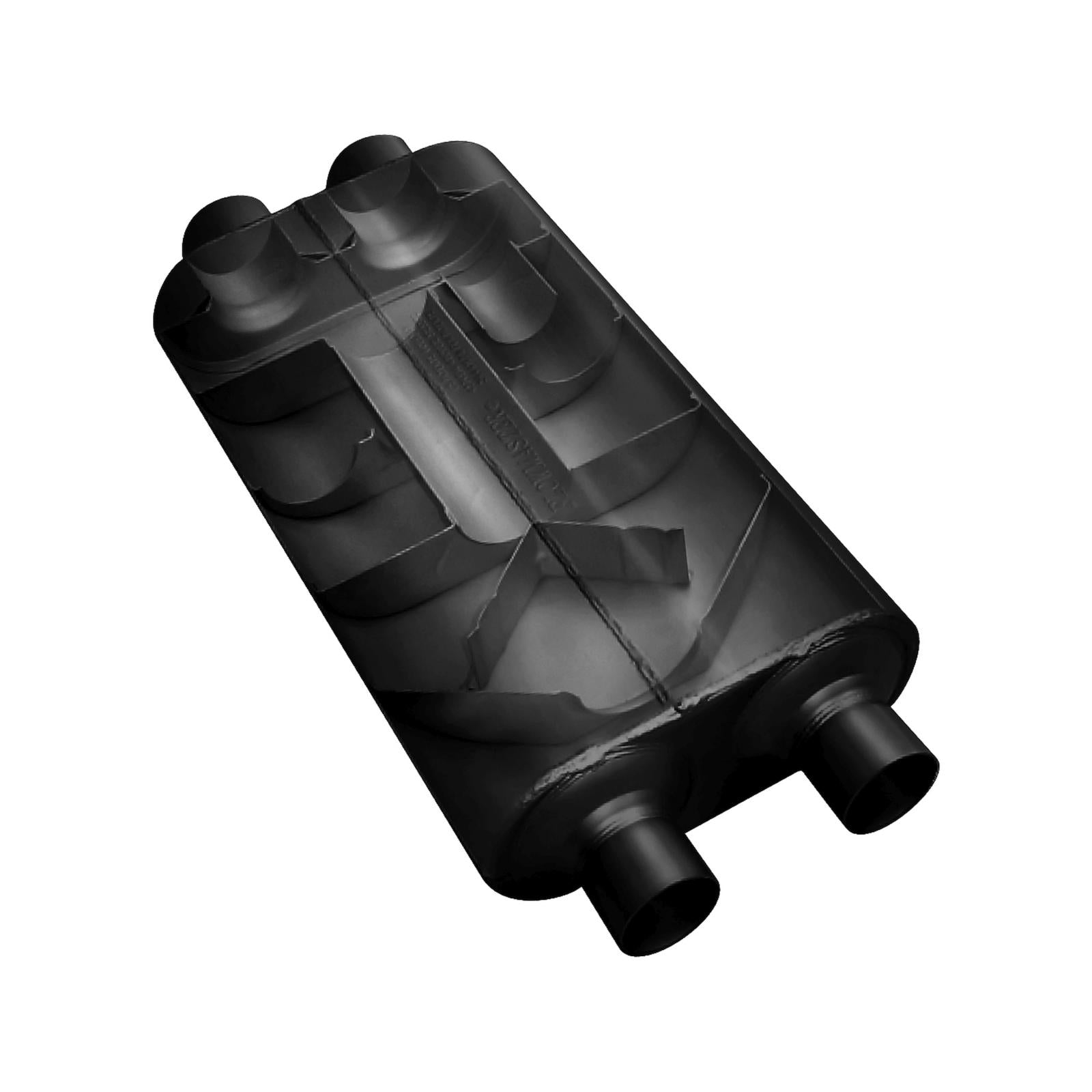 Flowmaster 530504 - 50 Series Big Block Chambered Muffler 50 Big Block 3.00 Dual In 2.50 Dual Out Mild Sound Flowmaster 3