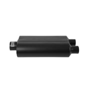 Flowmaster 530552 - Super 50 Series Chambered Muffler Super 50 3.00 Center In 2.50 Dual Out Mild Sound Flowmaster 4