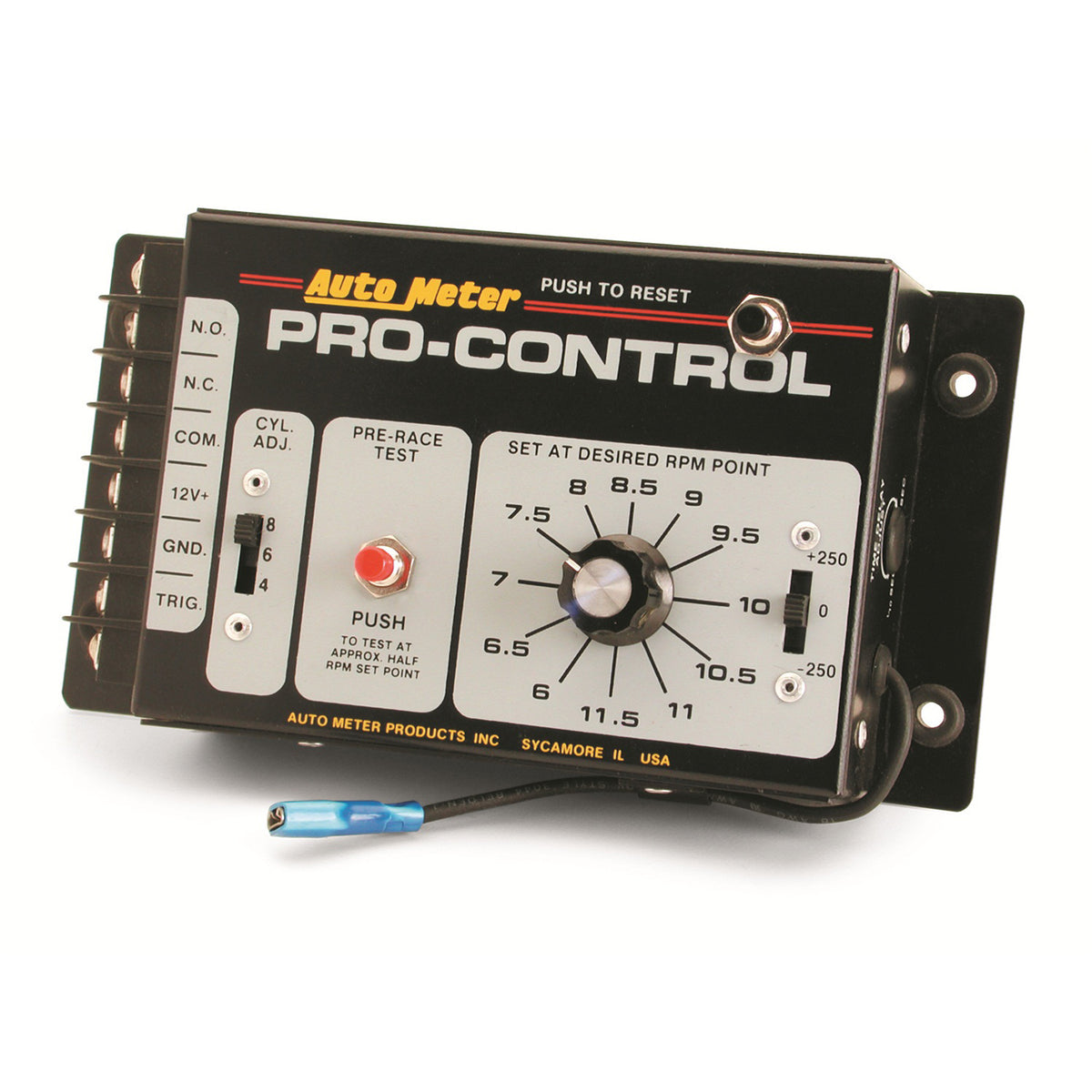 AutoMeter 5306 - RPM SWITCH / REV-LIMITER, PRO-CONTROL, FOR EXT. COIL MAGNETO, INTERRUPTER 3