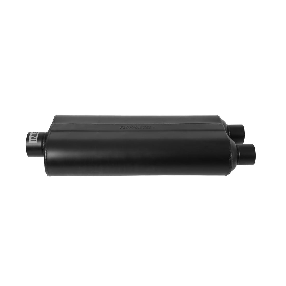Flowmaster 530702 - 70 Series Chambered Muffler 70 Series 3.00 Center In 2.50 Dual Out Mild Sound Flowmaster 4