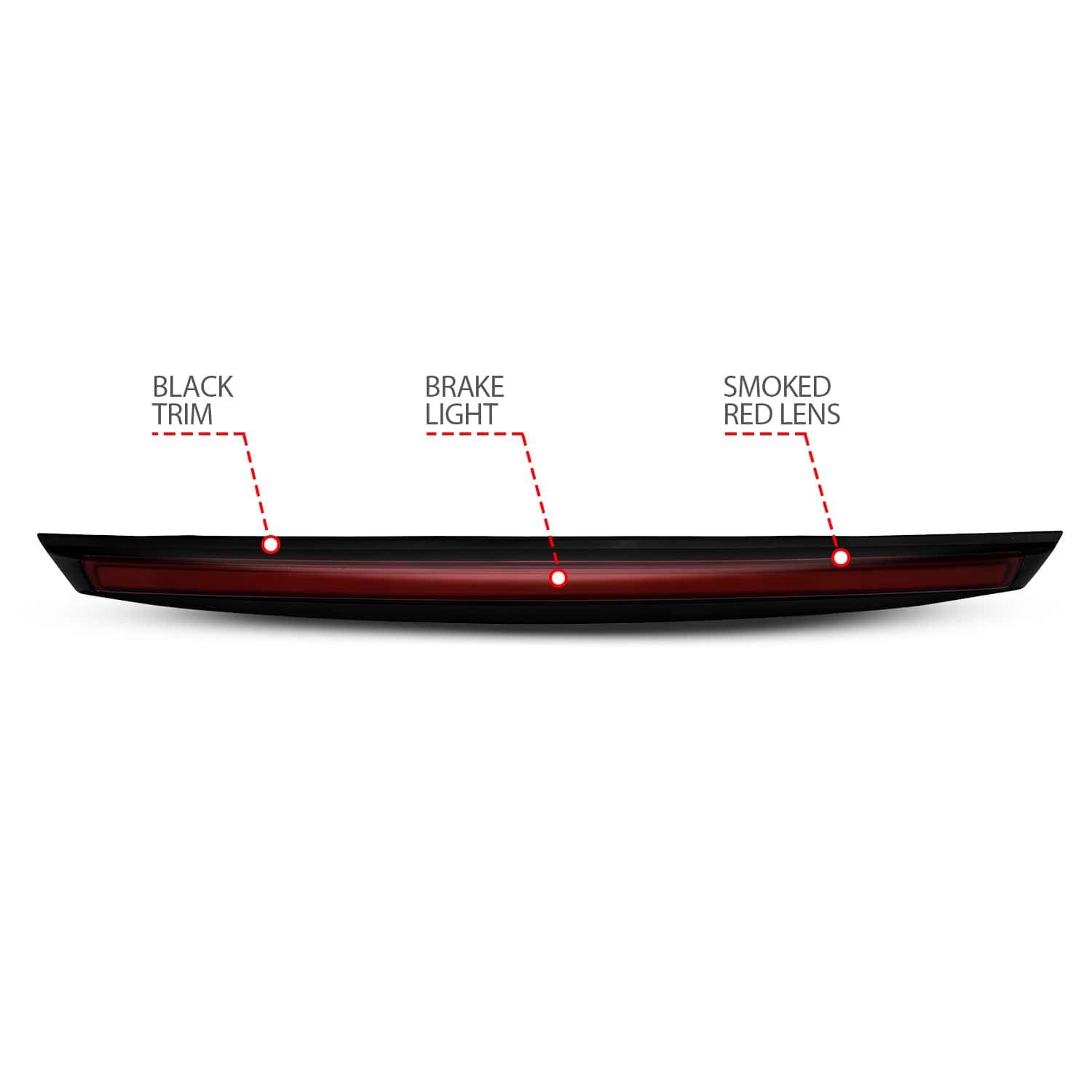 ANZO USA Electrical Lighting and Body ANZO USA 531109 Center High Mount Stop Light