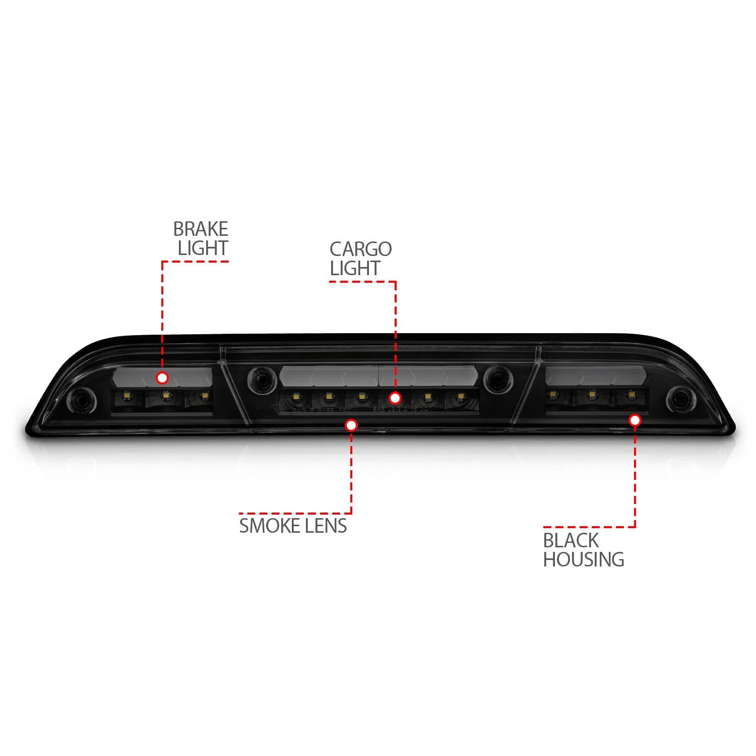 ANZO USA ANZO USA 531112 Center High Mount Stop Light
