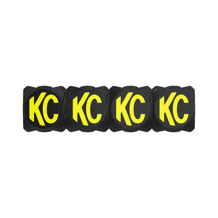 KC HiLiTES 5331 - KC Cover FLEX ERA LED Light Bar 10in Black Yellow EA 9
