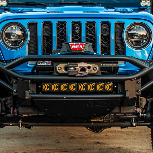 KC HiLiTES COVER FLEX ERA BAR 10IN BLACK/YELLOW EA - 5331