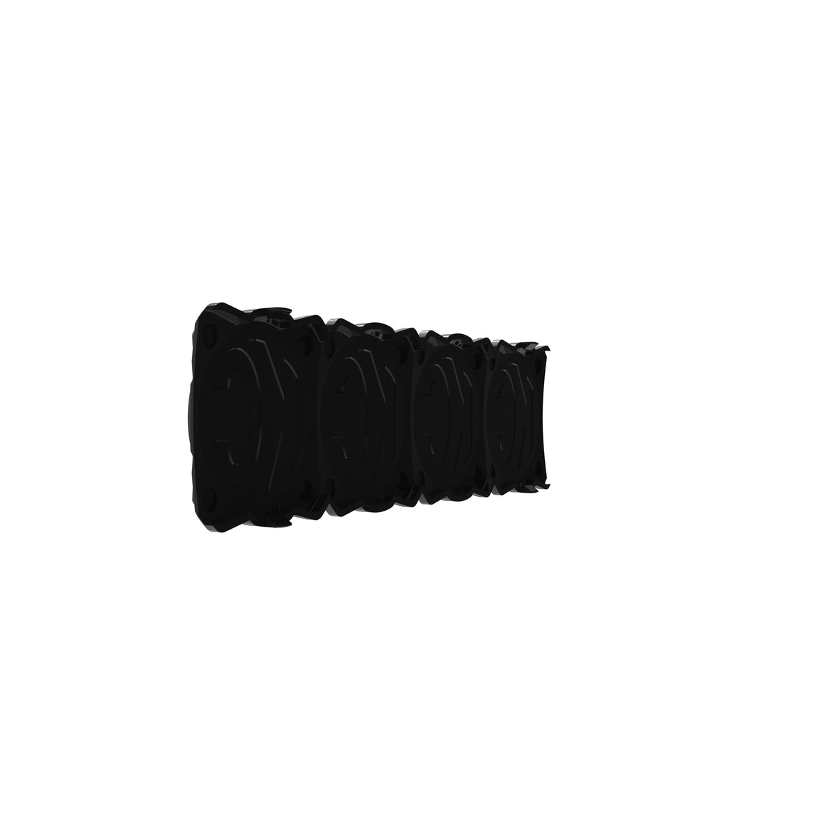 KC HiLiTES 5331 - KC Cover FLEX ERA LED Light Bar 10in Black Yellow EA 23