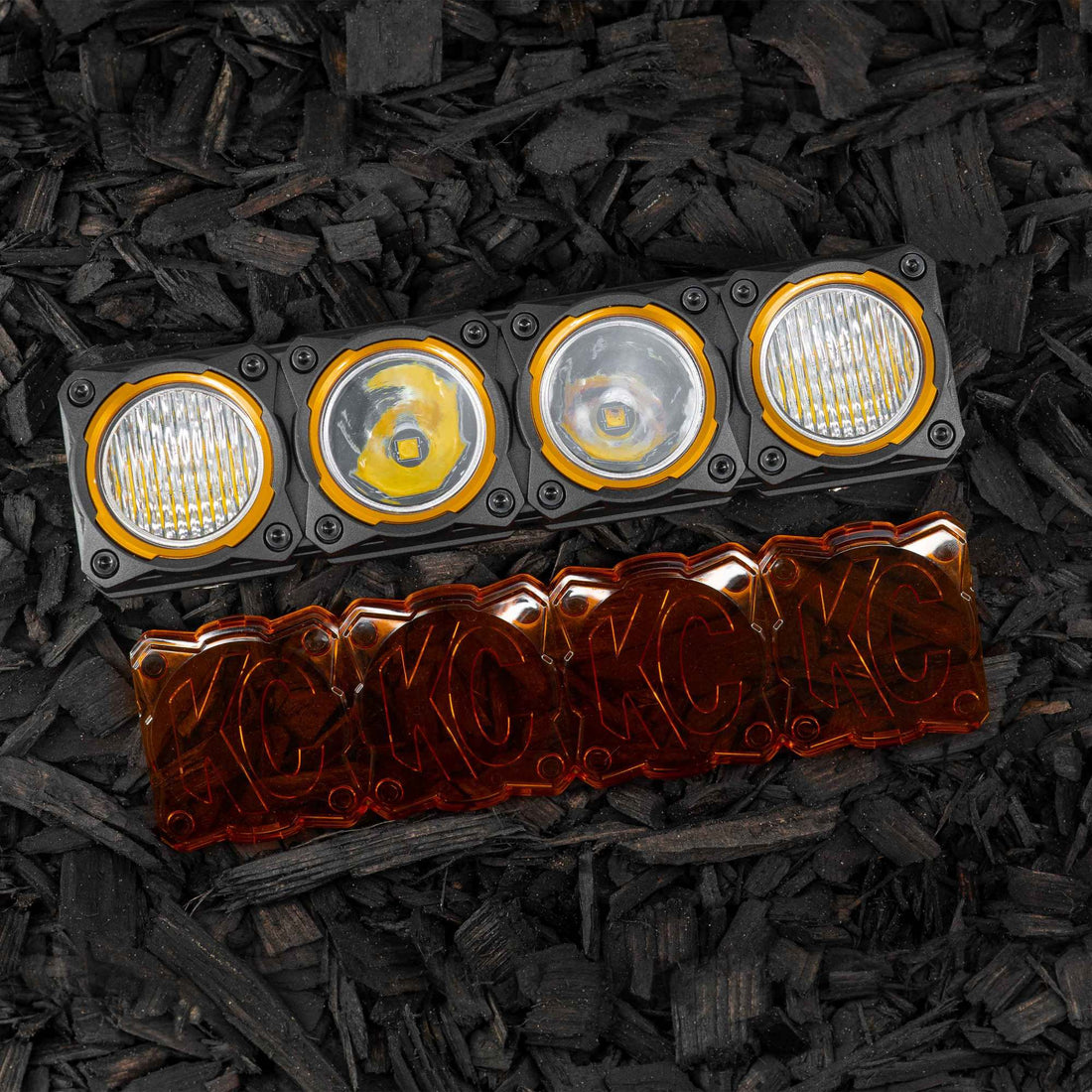 KC HiLiTES 5333 - KC Shield FLEX ERA LED Bar 10in Amber EA