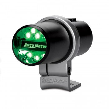 AutoMeter 5336 - INDICATOR LIGHT, PIT ROAD SPEED, PEDESTAL, BLACK, PROGRAMMABLE 4