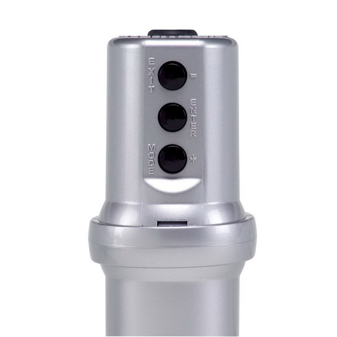 AutoMeter 5349 - SHIFT LIGHT, DIGITAL W/ MULTI-COLOR LED, SILVER, PEDESTAL MOUNT, DPSS LEVEL 2 5