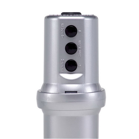 AutoMeter 5349 - SHIFT LIGHT, DIGITAL W/ MULTI-COLOR LED, SILVER, PEDESTAL MOUNT, DPSS LEVEL 2 5