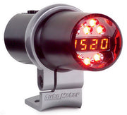 AutoMeter 5350 - SHIFT LIGHT, DIG W/ MULTI-COLOR LED, BLK, PEDESTAL W/ RPM PLAYBK, DPSS LEVEL 3 3