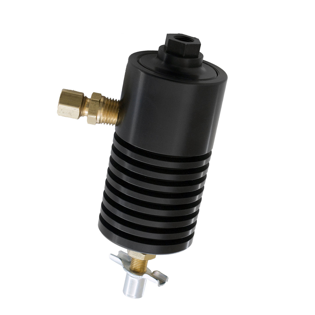 AutoMeter 5375 - PARTICLE TRAP KIT, EXHAUST PRESSURE, ALUMINUM, BLACK 4