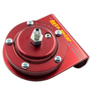 AutoMeter 5376 - FUEL PRESS ISOLATOR KIT, FOR 15 PSI GAUGES, RED ANODIZED ALUMINUM, -4AN FITTINGS 4