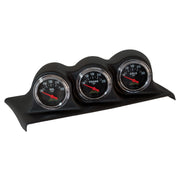 AutoMeter 5380 - GAUGE MOUNT, DIRECT FIT DASH TOP, TRIPLE, 2 1/16", WRANGLER JK 07-10 4