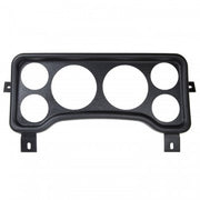 AutoMeter 5381 - GAUGE MOUNT, DIRECT FIT DASH PANEL, 6 GAUGE (3 3/8" X2, 2 1/16" X4), JEEP TJ/XJ 5