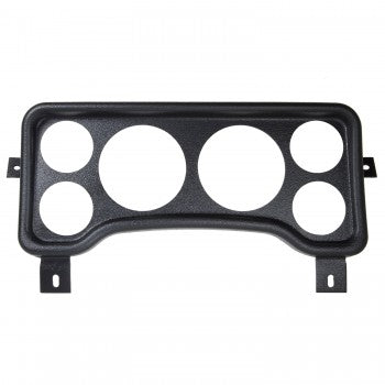 AutoMeter 5381 - GAUGE MOUNT, DIRECT FIT DASH PANEL, 6 GAUGE (3 3/8" X2, 2 1/16" X4), JEEP TJ/XJ 5