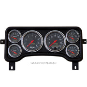AutoMeter 5381 - GAUGE MOUNT, DIRECT FIT DASH PANEL, 6 GAUGE (3 3/8" X2, 2 1/16" X4), JEEP TJ/XJ 4