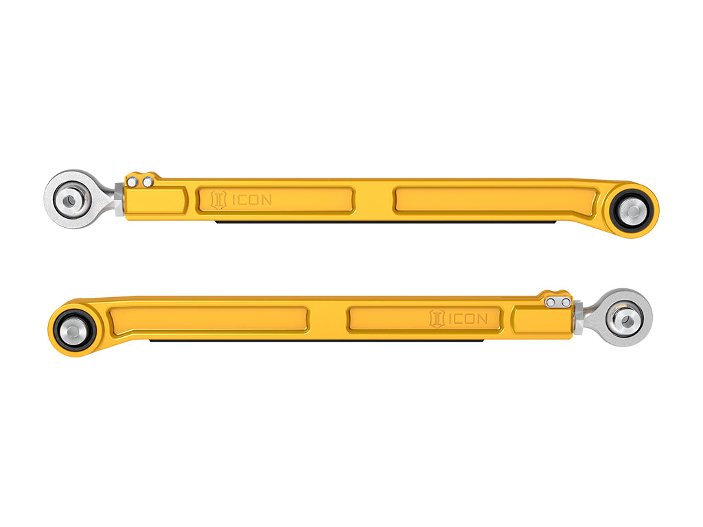 ICON Vehicle Dynamics 54002G - 22-25 TUNDRA/23-25 SEQUOIA/24-25 TACOMA BILLET REAR LOWER LINK KIT GOLD ANO 5