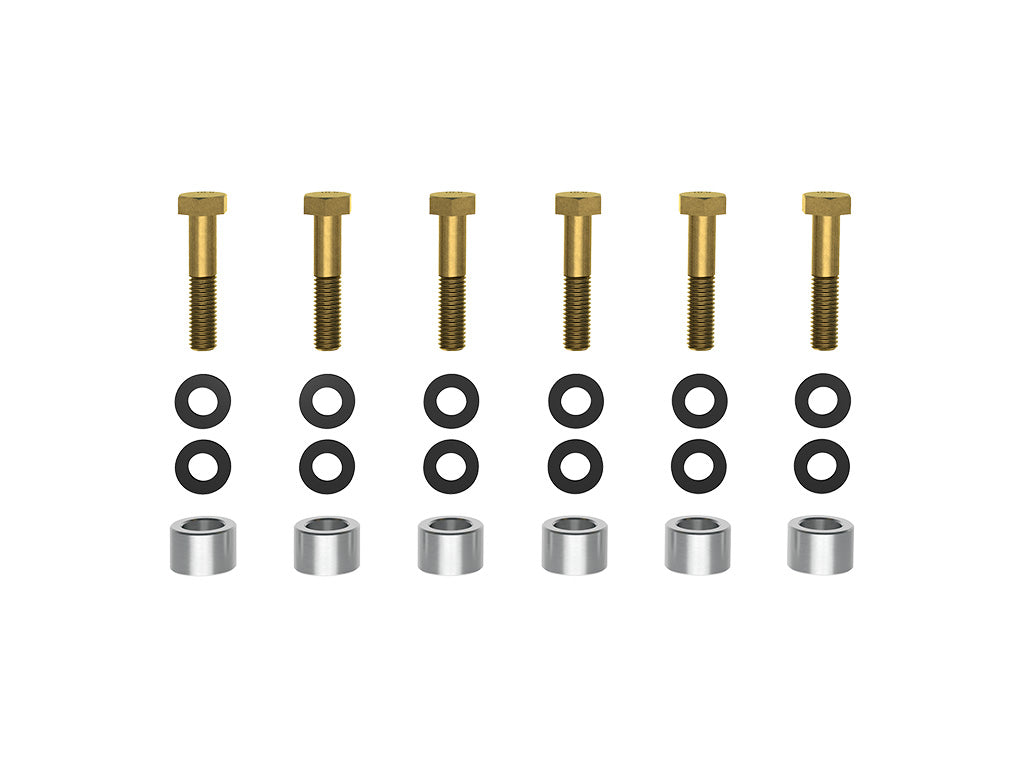 ICON Vehicle Dynamics 55164 - 22-25 TUNDRA/23-25 SEQUOIA ALUMINUM SKID PLATE SPACER KIT 1