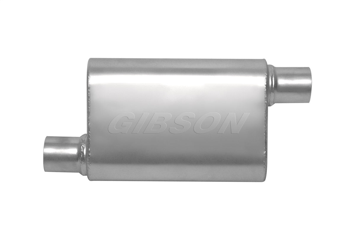 CFT Superflow Offset/Offset Oval Muffler; Stainless