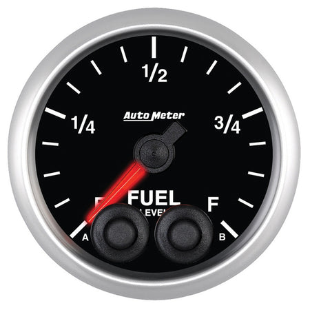 AutoMeter 5609 - GAUGE, FUEL LEVEL, 2 1/16", 0-280O PROGRAMMABLE, ELITE 3