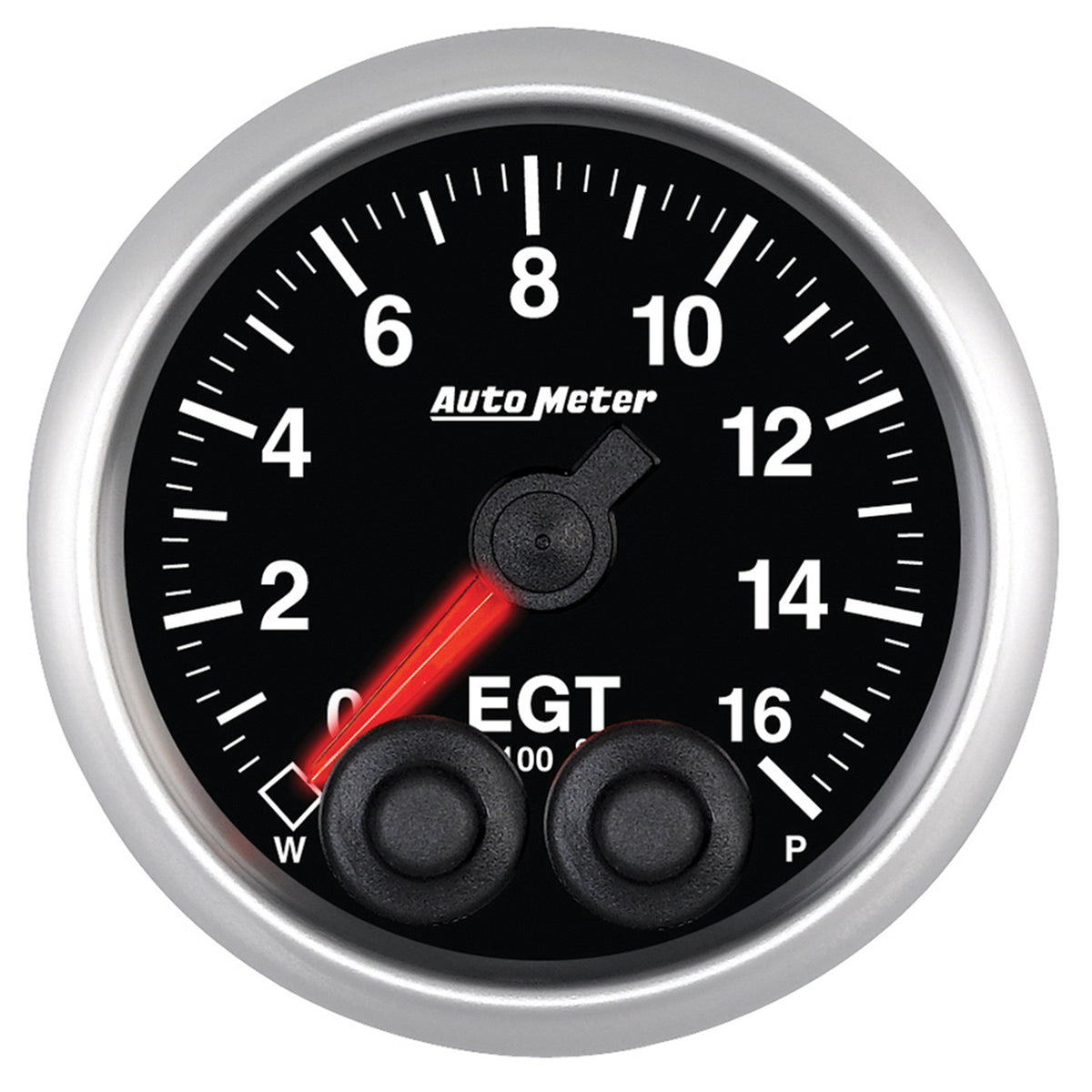 AutoMeter 5646 - GAUGE, PYRO. (EGT), 2 1/16", 1600?F, STEPPER MOTOR W/PEAK & WARN, ELITE 3