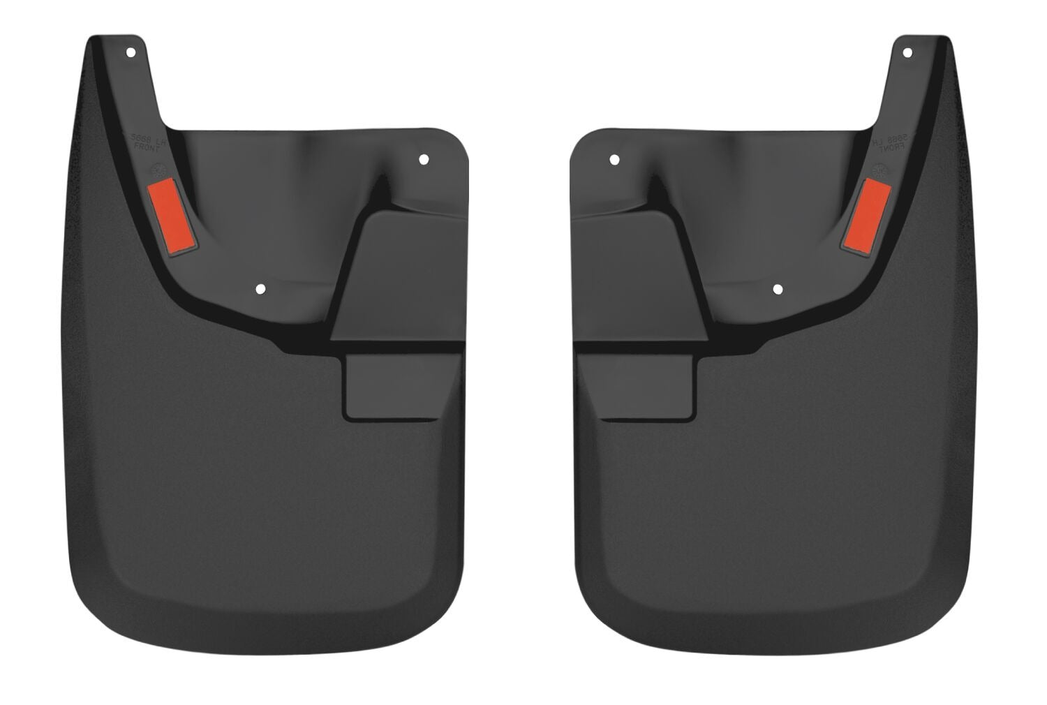 Husky Liners 56681 - Custom Mud Guards - Front Mud Guards 1