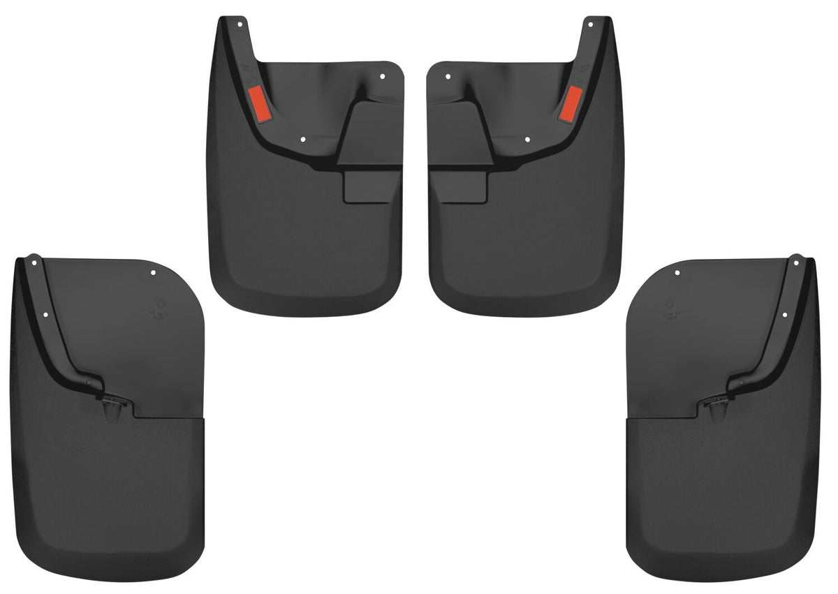 Husky Liners 56686 - Custom Mud Guards - Front and Rear Mud Guard Set 1