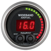 AutoMeter 5678 - GAUGE, AIR/FUEL RATIO-PRO, 2 1/16", 10:1-20:1, DIGITAL W/ PEAK & WARN, ELITE 3