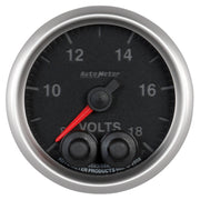 AutoMeter 5683 - GAUGE, VOLTMETER, 2 1/16", 18V, DIGITAL STEPPER MOTOR W/PEAK & WARN, ELITE 3