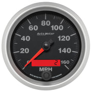AutoMeter 5688 - GAUGE, SPEEDOMETER, 3 3/8", 160MPH, ELEC. PROGRAMMABLE, ELITE 3