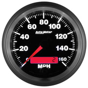 AutoMeter 5688 - GAUGE, SPEEDOMETER, 3 3/8", 160MPH, ELEC. PROGRAMMABLE, ELITE 5