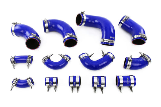 HPS Silicone Intercooler Hose Kit 57-2097-BLUE Blue