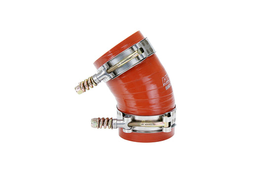 HPS Silicone Hot Side Intercooler Boot Kit With Clamps 57-2227 Orange