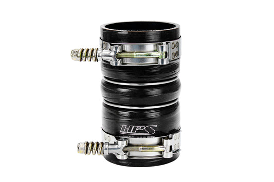 HPS Silicone Hot Side Intercooler Boot 57-2239-BLK Black