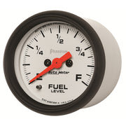 AutoMeter 5710 - GAUGE, FUEL LEVEL, 2 1/16", 0-280O PROGRAMMABLE, PHANTOM 4