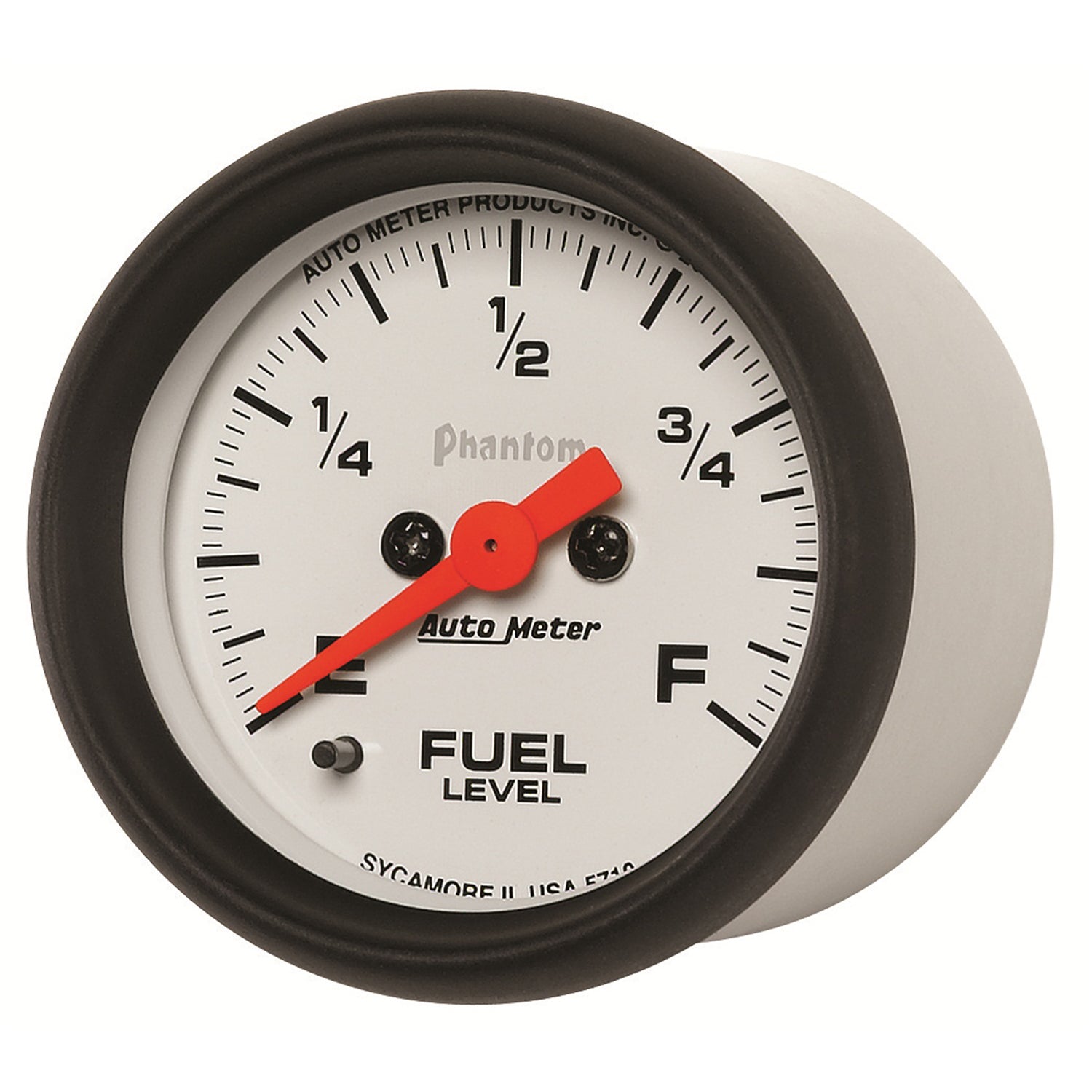 AutoMeter 5710 - GAUGE, FUEL LEVEL, 2 1/16", 0-280O PROGRAMMABLE, PHANTOM 4