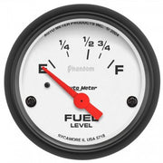 AutoMeter 5718 - GAUGE, FUEL LEVEL, 2 1/16", 16OE TO 158OF, ELEC, PHANTOM 4